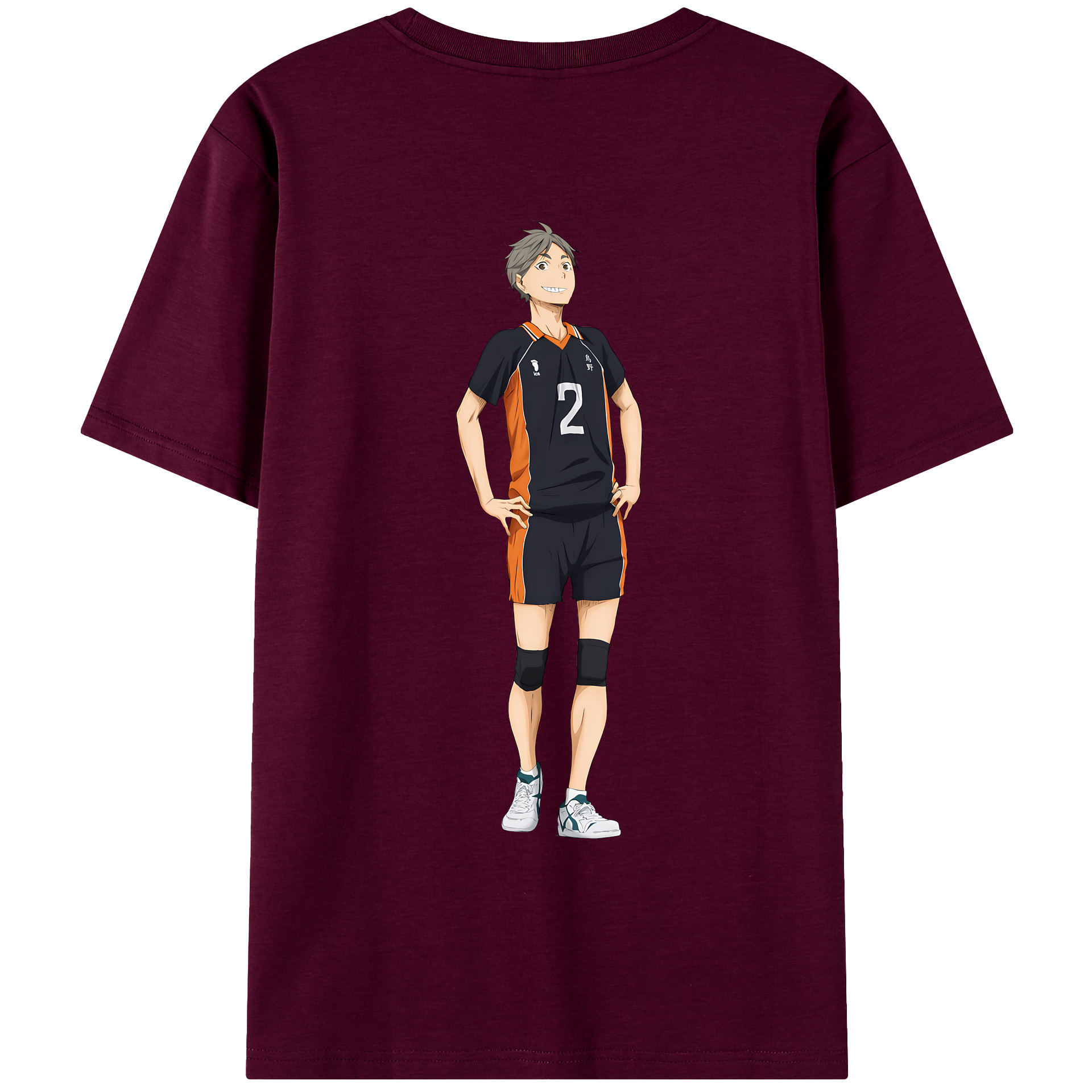（画像用） ハイキュー!! Haikyu!! レディース半袖Tシャツ(バックプリント)